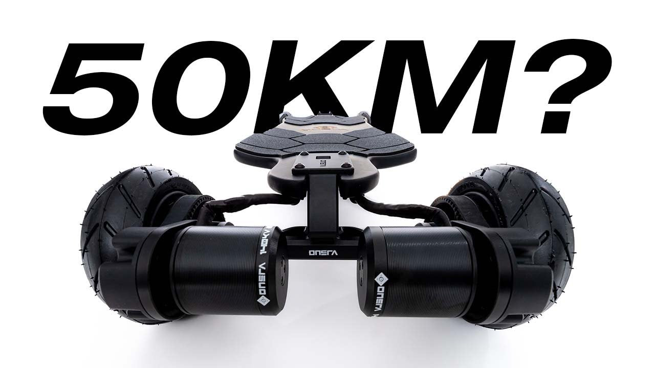 Realny zasięg ONSRA electric skateboard i electric longboard