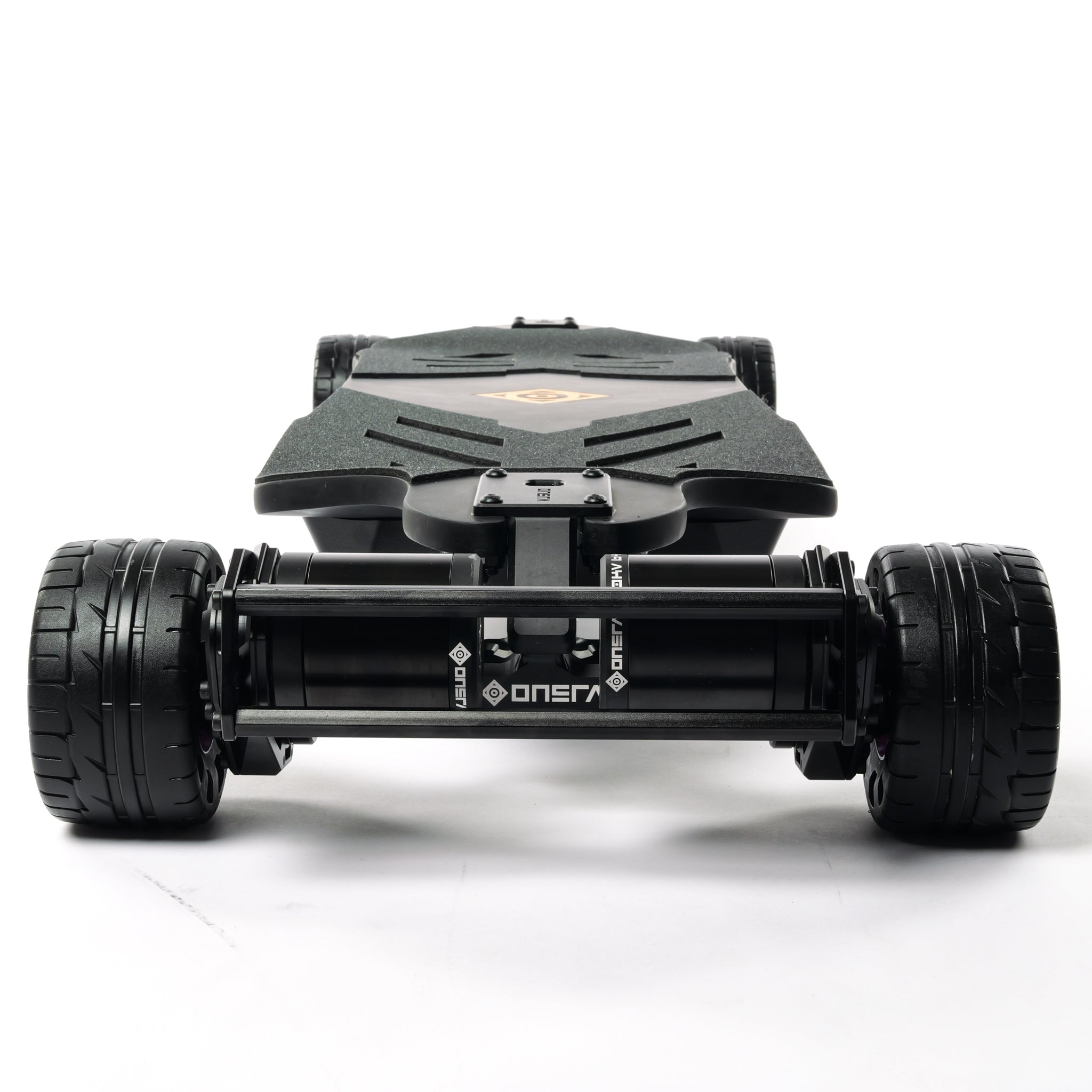 ONSRA BLACK Carve 4 electric longboard featuring a flexible bamboo deck, Gear Drive system, powerful 14S battery, precision trucks, and all-terrain wheels, designed for high-performance carving, commuting, and long-range riding.