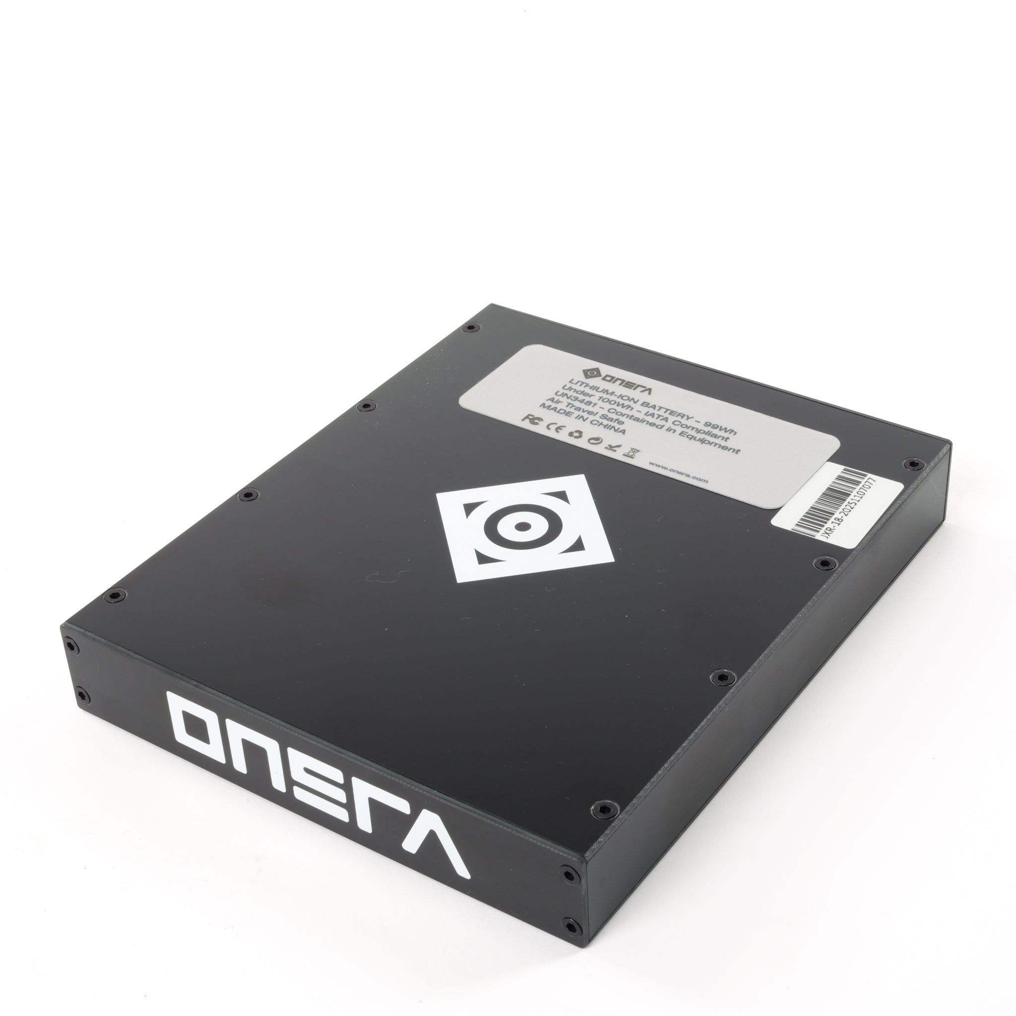 ONSRA ZENO electric skateboard battery in CNC-style black enclosure, available in 99Wh travel-safe and 259Wh extended versions