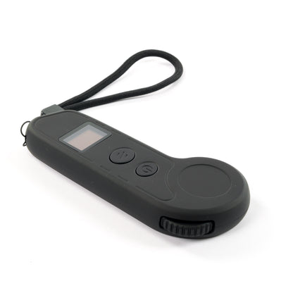 ONSRA X Hobbywing ergonomic remote controller with LCD display, oversized thumb wheel, and wireless connection for electric skateboards