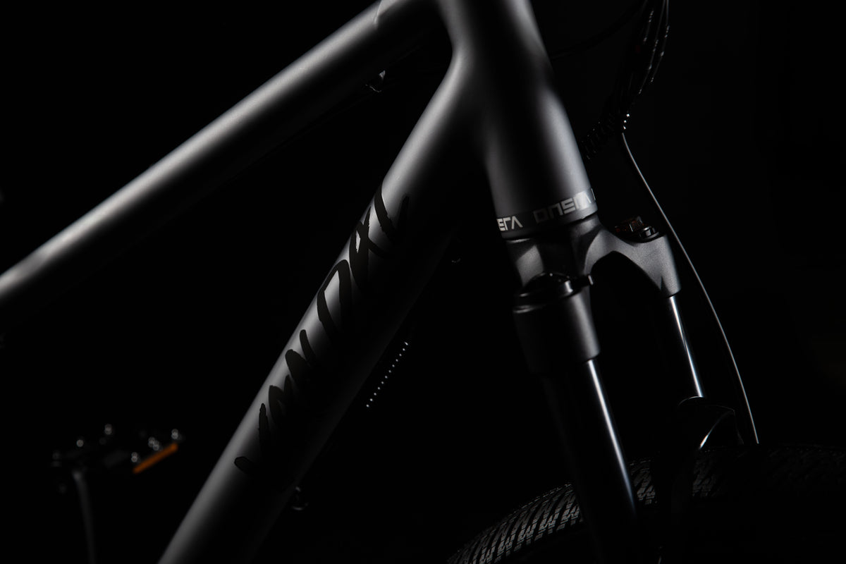 ONSRA VANDAL electric bike frame in the dark