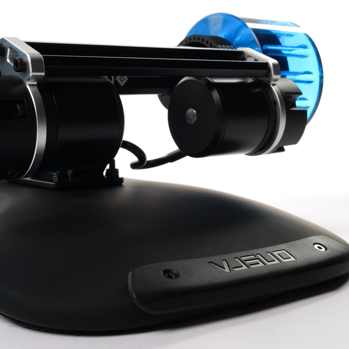 ONSRA Challenger Pro Street battery enclosure and belt-drive motor close-up