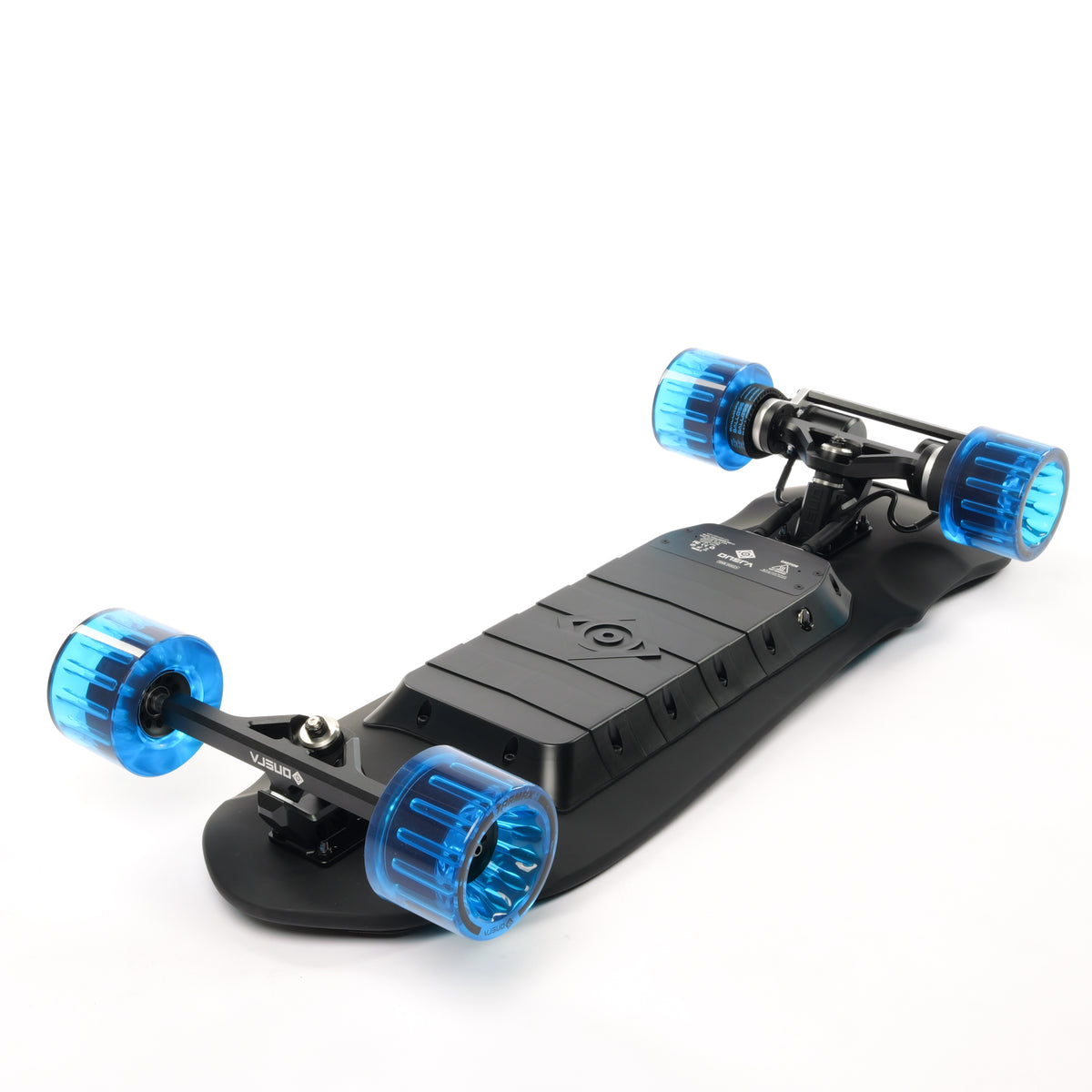 ONSRA Challenger Pro Street electric skateboard, side view