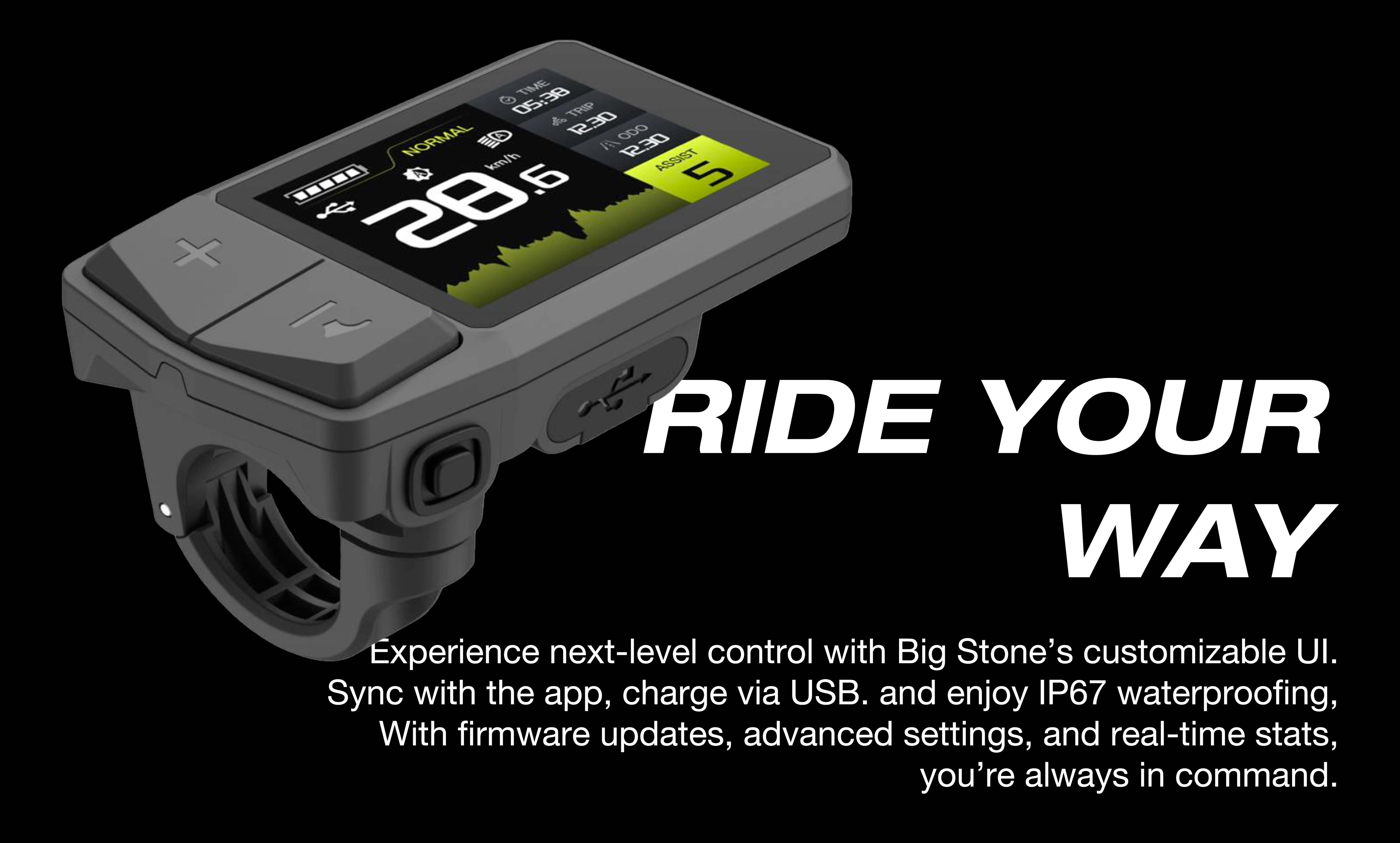 VANDAL E-Bike Display – Original Replacement