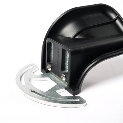 Black adjustable electric skateboard and longboard foot bindings with CNC steel mounting plate for downhill, freeride, carving, drifting, and off-road riding
Adjustable esk8 and longboard bindings with ergonomic foot support and CNC metal base for maximum board control and stability

Electric skateboard foot binding underside with reinforced mounting system and CNC steel plate compatible with longboards and freeride setups