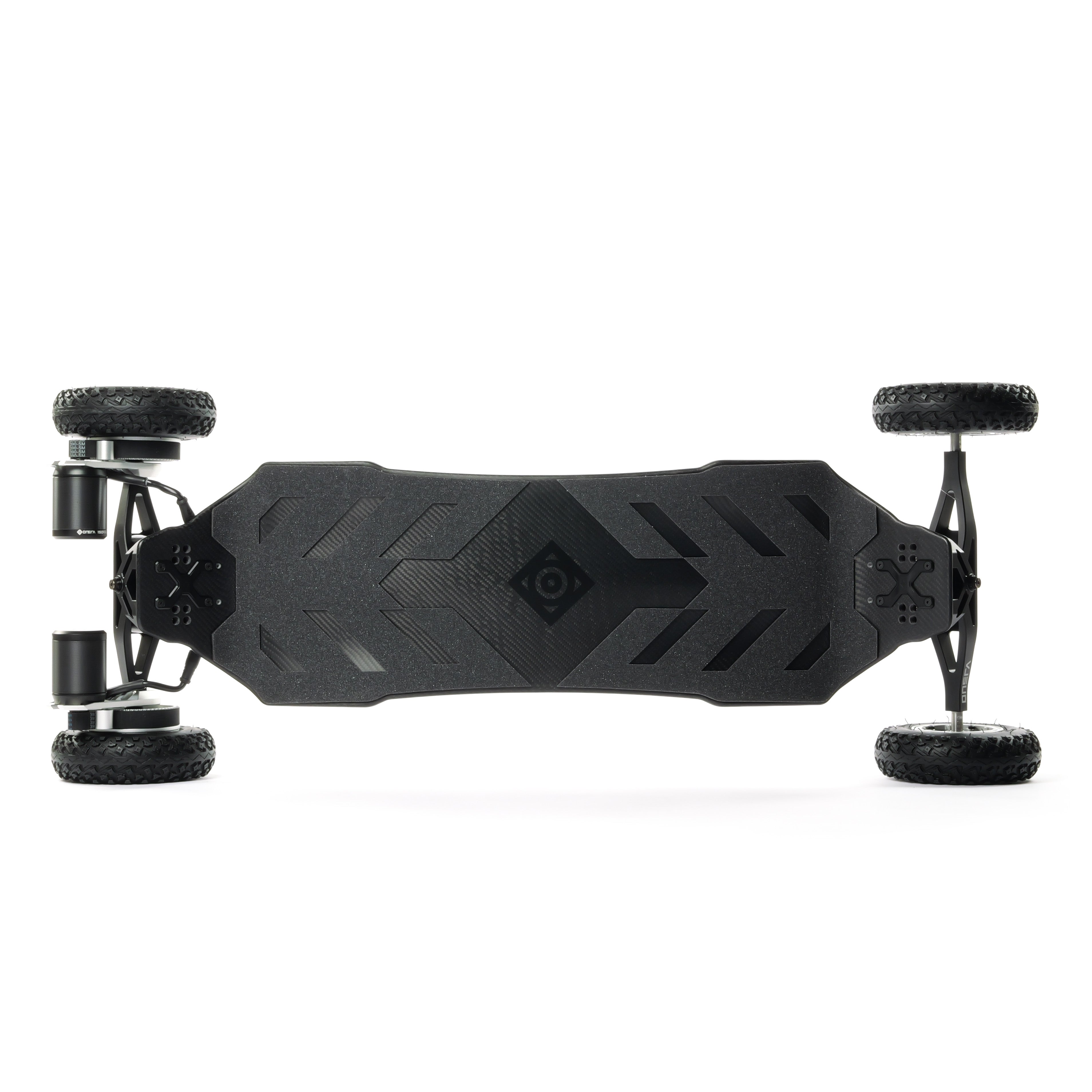 ONSRA VELAR belt drive electric skateboard with large pneumatic wheels