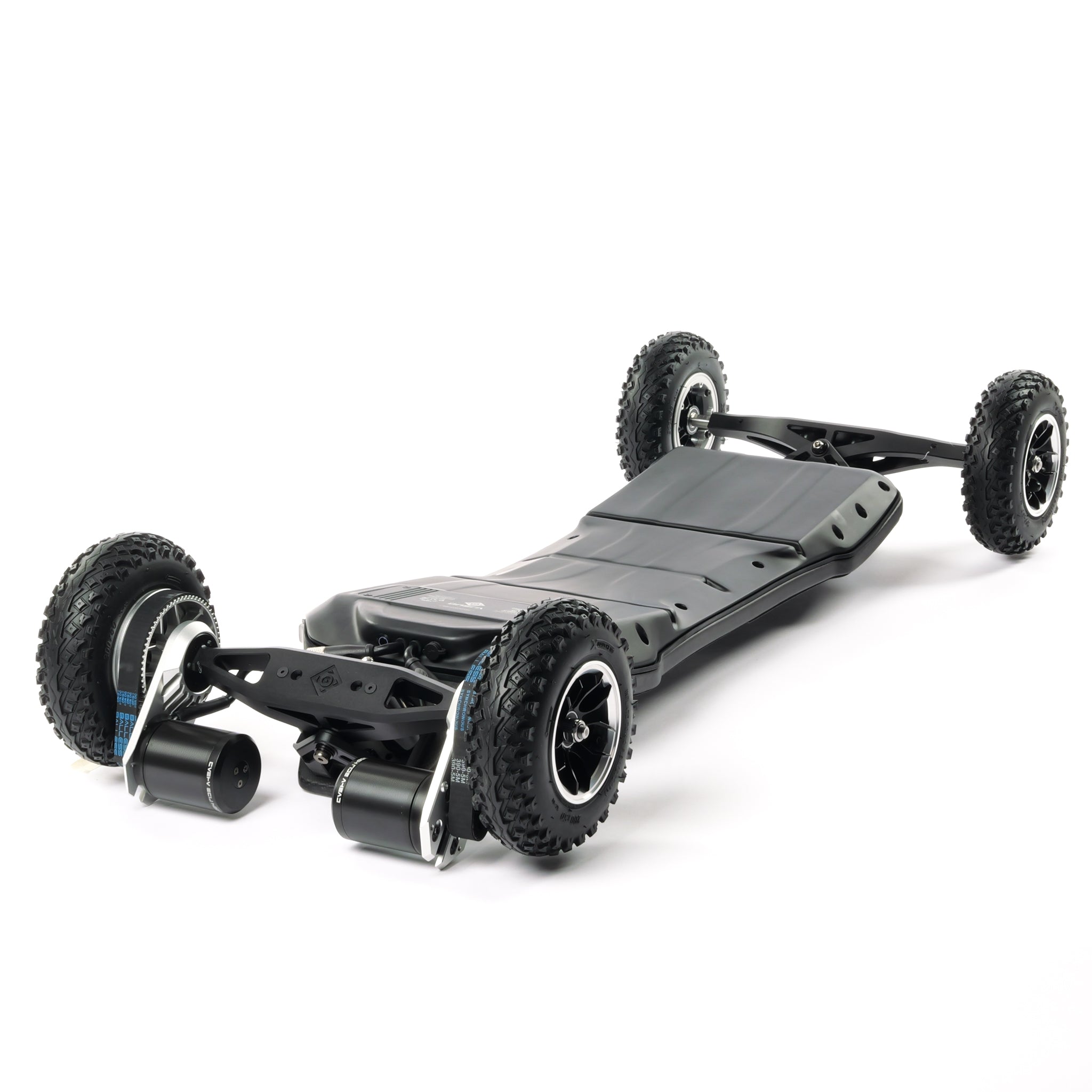 ONSRA VELAR belt drive electric skateboard with large pneumatic wheels