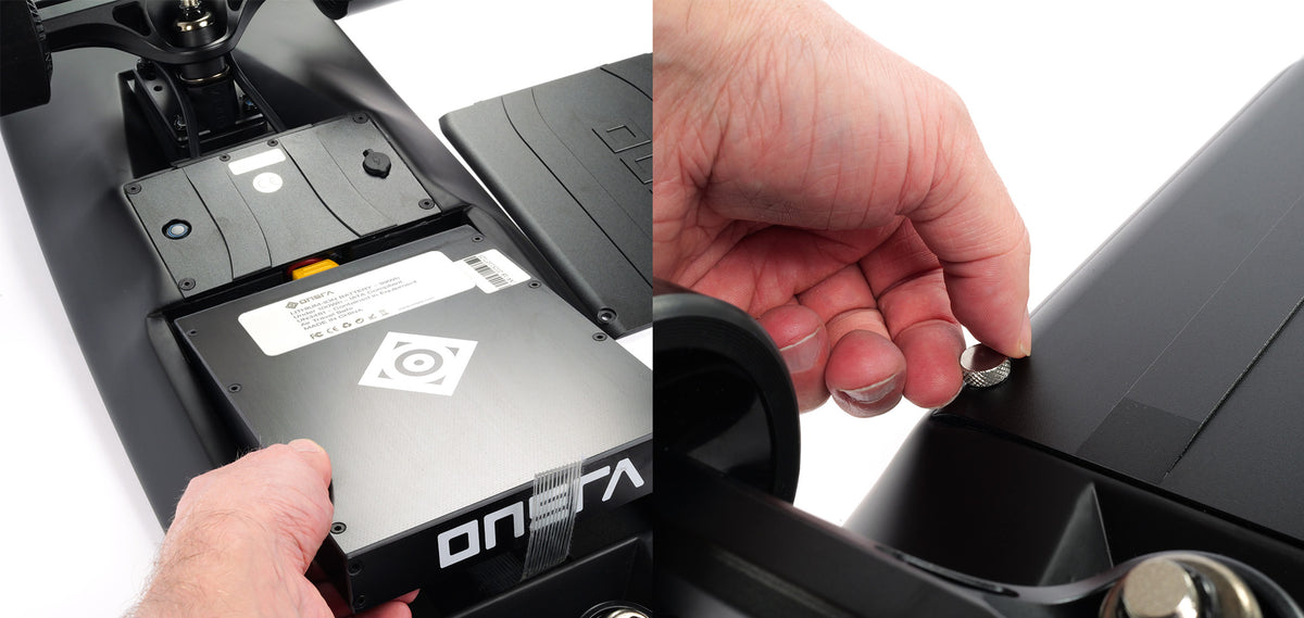 ONSRA ZENO battery swap